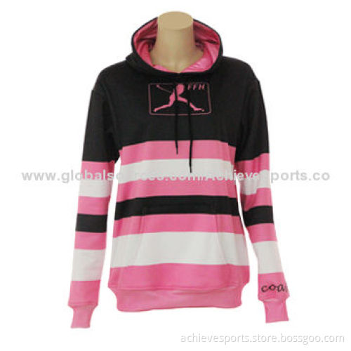 2014 Hot Sale Girl's Pullover Sweatshirt with 100% Polyester, Custom Designs, Warm and Comfortable